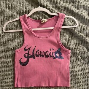 Hawaii crop top